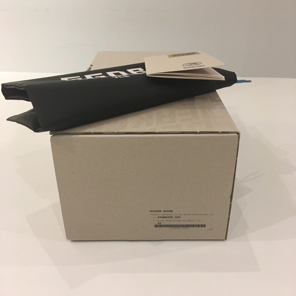 Golden Goose Superstar Beige Silver Glitter Star - Picture 9 of 10